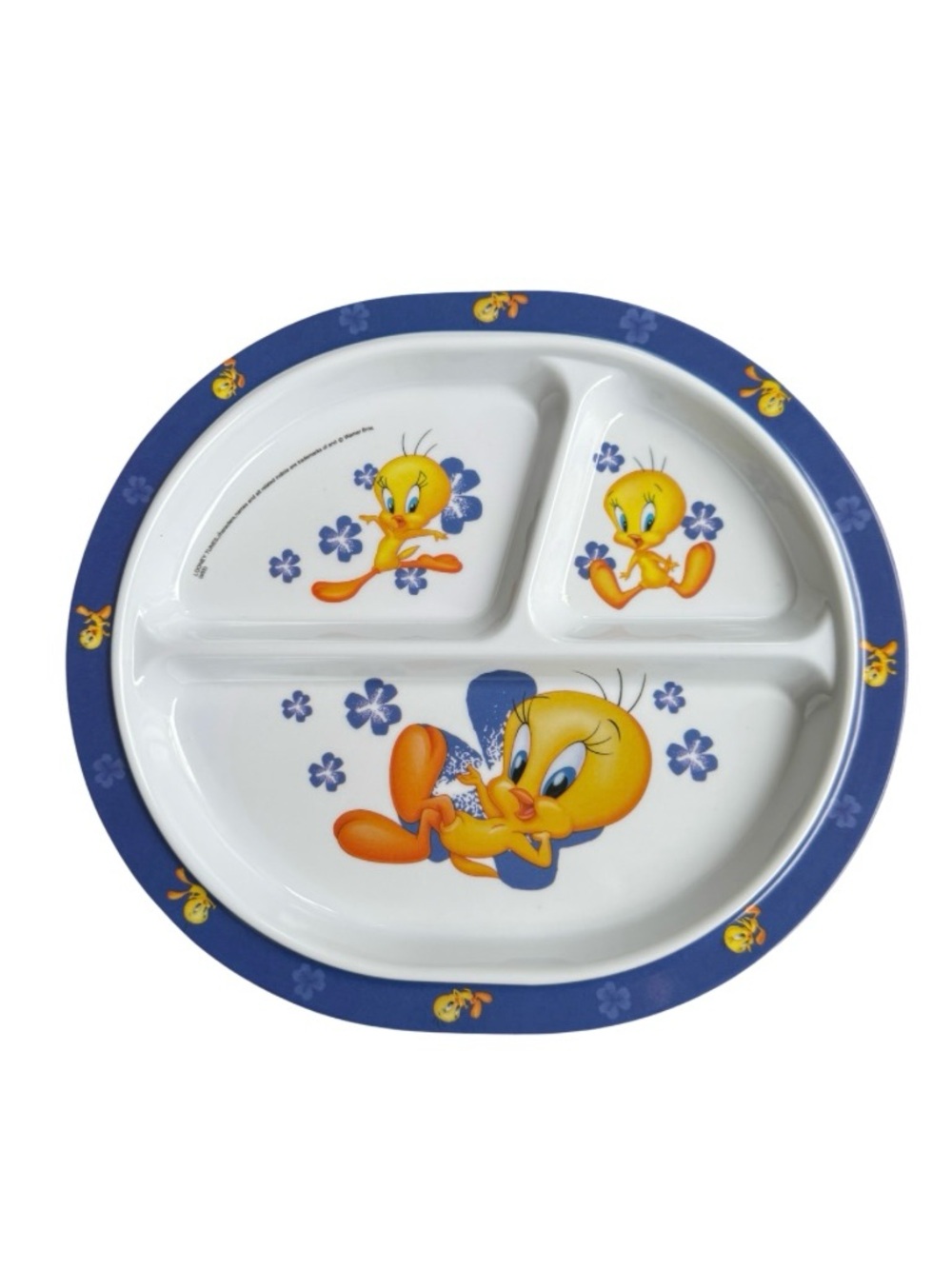Looney Tunes Tweety Bird Sectional Plate